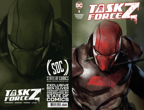 Task Force Z #1 Ben Oliver Exclusive Cover - State of Comics