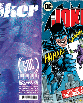 Joker #1 Neal Adams Exclusive Cover - State of Comics