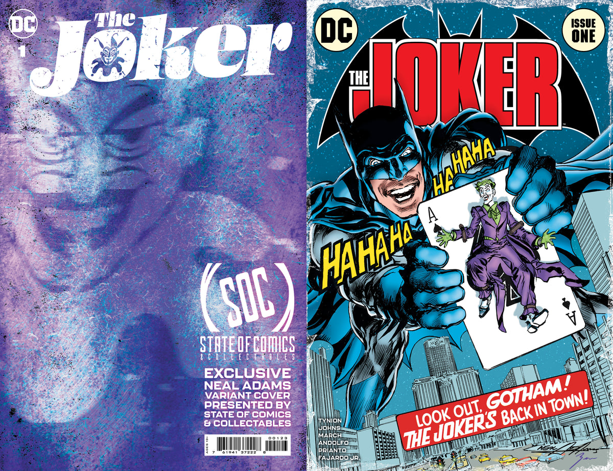 Joker #1 Neal Adams Exclusive Cover - State of Comics