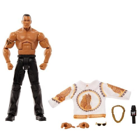 WWE Elite Collection Greatest Hits The Rock Action Figure - State of Comics