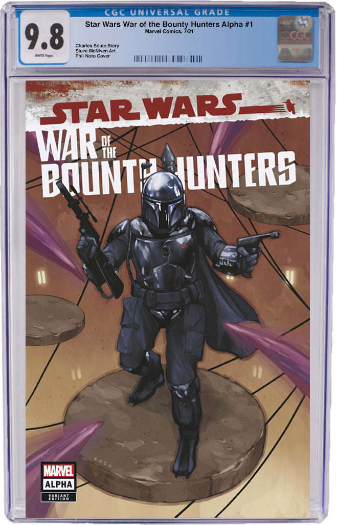 Star Wars Bounty Hunters Alpha #1 Phil Noto Exclusive Trade Dress - State of Comics