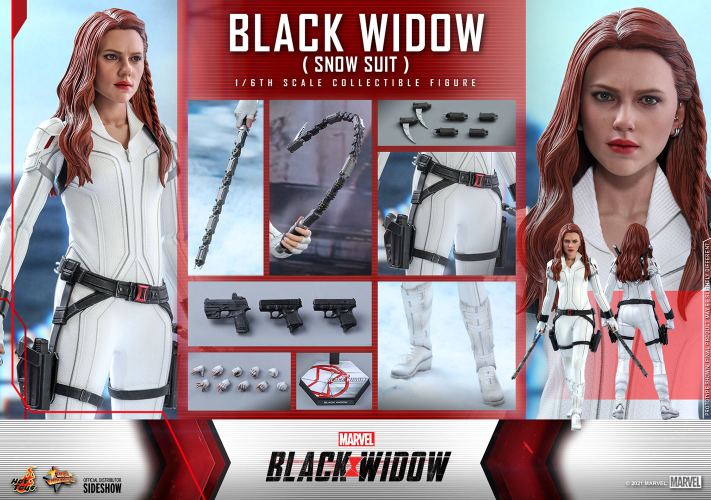 Hoy Toys Black Widow Sixth Scale Figure - State of Comics