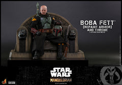 Hot Toys Boba Fett (Repaint Armor) and Throne Sixth Scale Figure Set - State of Comics