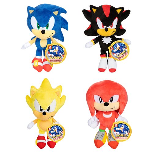 Sonic The Hedgehog SHADOW Collectible 9 Plush 30th Anniversary