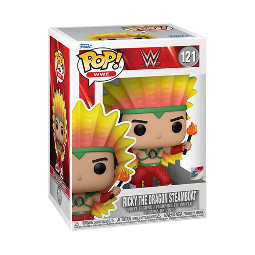 WWE Ricky The Dragon Steamboat Pop! Vinyl Figure - State of Comics