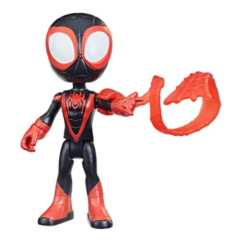 Spider-Man Spidey and His Amazing Friends Miles Morales Hero Figure - State of Comics