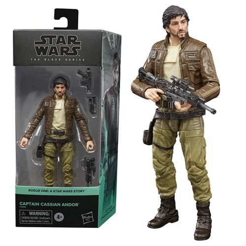 Star Wars The Black Series Captain Cassian Andor 6-Inch Action Figure - State of Comics