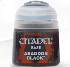 Citadel Base Paint Abaddon Black - State of Comics