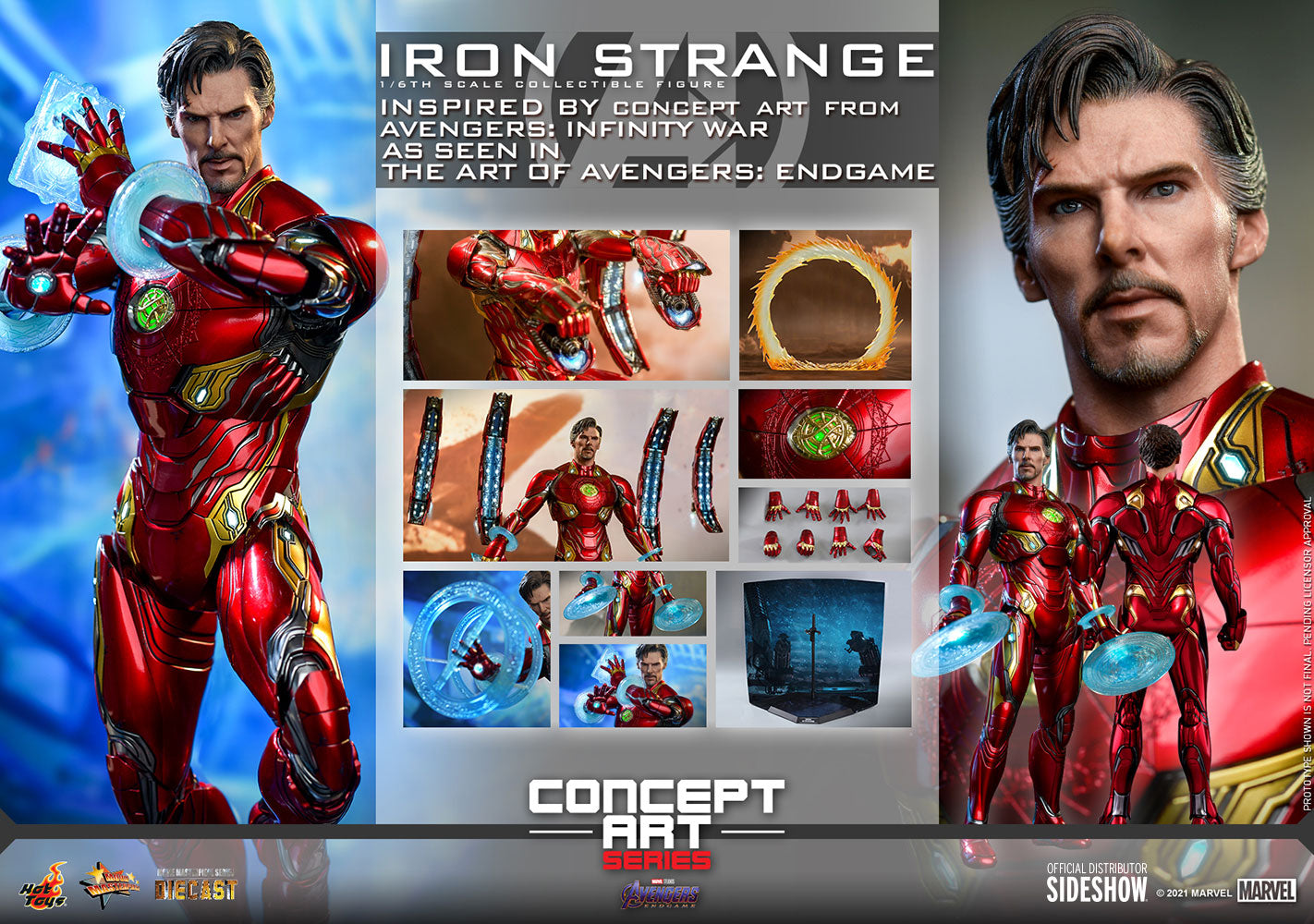 Hot Toys Iron Strange Sixth Scale Figure - State of Comics