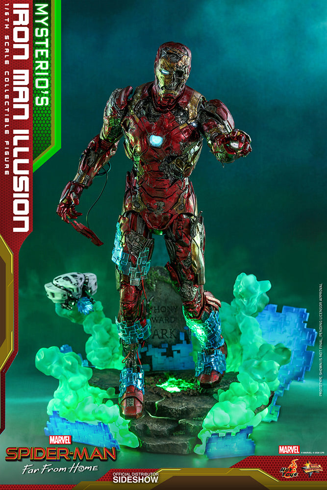 Hot Toys Mysterio's Iron Man Illusion Sixth Scale Figure - State of Comics