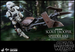 Hoy Toys Scout Trooper and Speeder Bike Sixth Scale Figure Set - State of Comics