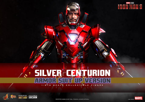 Hoy Toys Silver Centurion (Armor Suit Up Version) Sixth Scale Figure - State of Comics