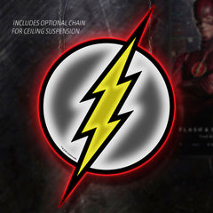 The Flash LED Logo Light (Large) - State of Comics